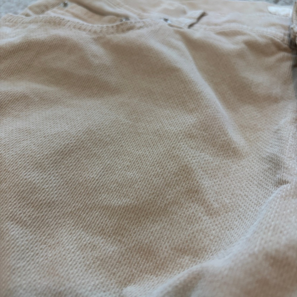 Brax Cooper Fancy Pants‎ Mens 31x28 Khaki Beige Corduroy Straight Leg Casual - Picture 3 of 11